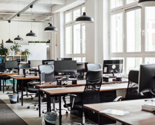 A picture of a clean office in Kitchener Waterloo