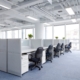 an exceptionally clean office after professional commercial cleaning service