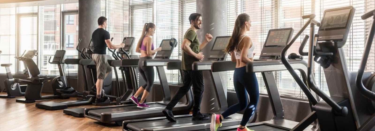 clean cardio machine area of gym in Kitchener Waterloo